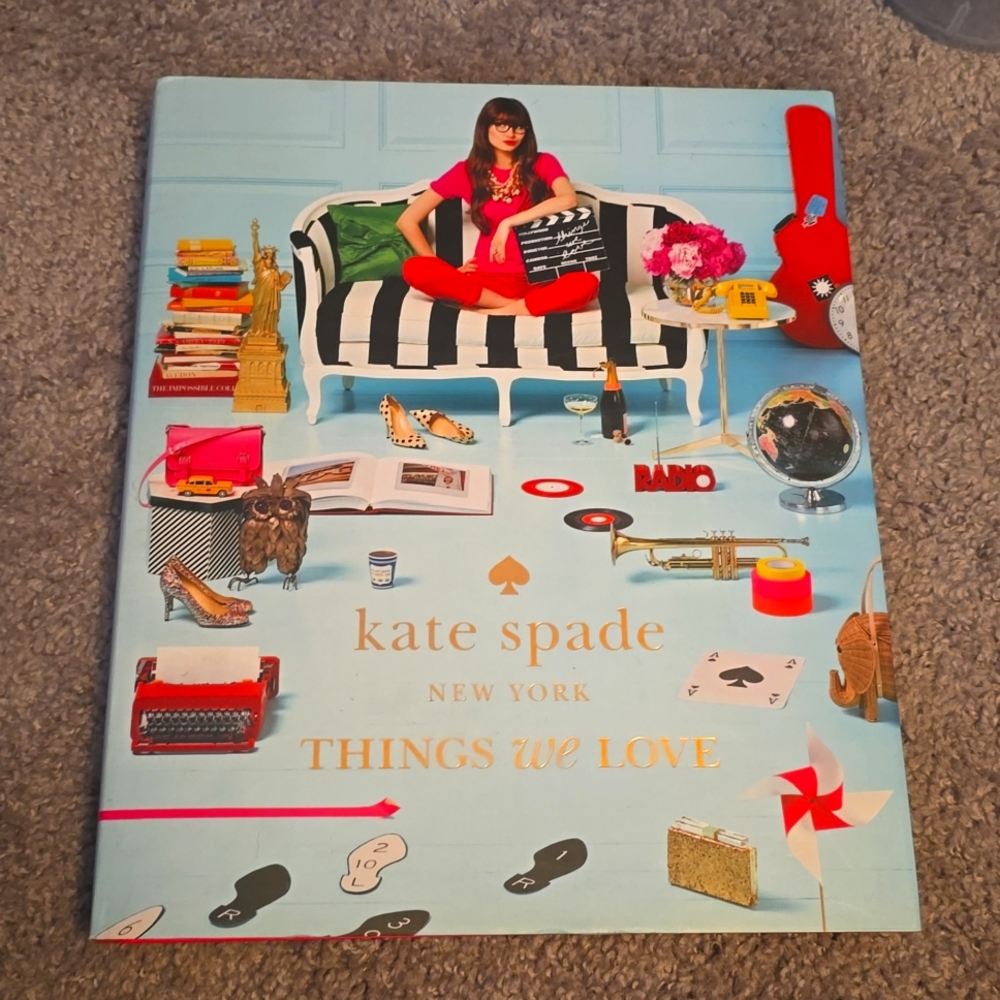 Kate spade. NEW YORK. THINGS we LOVE Collector's Edition Book